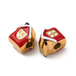 304 Stainless Steel Enamel Beads&nbsp;STAS-Q363-07G