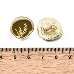 Alloy Enamel Clip-on Earrings&nbsp;EJEW-G466-10G
