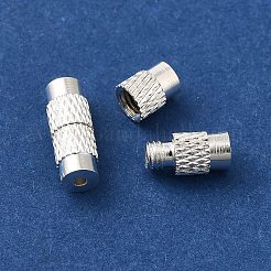 Brass Screw Clasps&nbsp;KK-G186-S