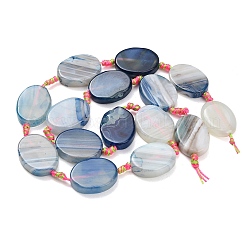 Natural Banded Agate Beads Strands&nbsp;G-A321-E03-01A