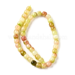 Natural Dyed White Jade Beads Strands&nbsp;G-U023-B03-03
