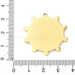 304 Stainless Steel Pendants&nbsp;STAS-C134-36G
