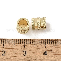 Rack Plating Brass European Beads&nbsp;KK-S366-18G