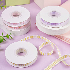 10 Yards Flat Polycotton(Polyester Cotton) Ribbon&nbsp;OCOR-TAC0030-01I