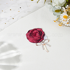 1Pc Cloth Flower Brooch&nbsp;JEWB-LP0010-05