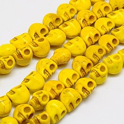 Synthetic Turquoise Beads Strands&nbsp;TURQ-G113-10x12mm-10