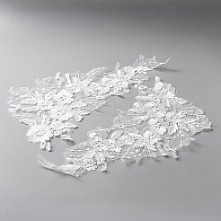 Polyester Computerized Embroidery Sew on Appliques&nbsp;PATC-WH0001-98B