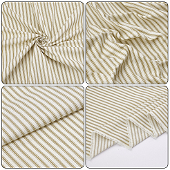 1 Yard Cotton Stripe Fabric&nbsp;DIY-GA0009-82B