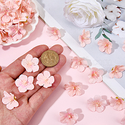 100Pcs Cloth Artificial Flower Heads&nbsp;DIY-SP0006-10