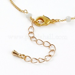 Faceted Glass Beaded Bracelets&nbsp;BJEW-JB05853-03