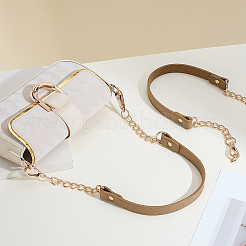 PU Leather & Metal Bag Handles&nbsp;PURS-WH0816-001A