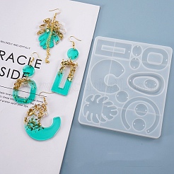 Mixed Shape Pendant & Links Silicone Molds&nbsp;DIY-YW0006-69