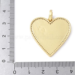 Brass Micro Pave Cubic Zirconia Pendants&nbsp;KK-K399-11G-05