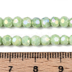 Anti-Tarnish Electroplate Glass Beads Strands&nbsp;EGLA-T021-4mm-15-09