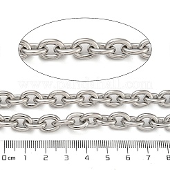 304 Stainless Steel Cable Chains&nbsp;CHS-G038-06P