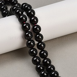 Mozambique Import Natural Grade AAAA Garnet Round Beads Strands&nbsp;G-E300-AAAA-10mm