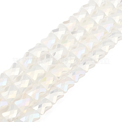 AB Color Plate Glass Beads Strands&nbsp;EGLA-P051-06A-C02