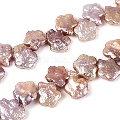 Natural Baroque Keshi Pearl Beads Strands&nbsp;PEAR-S020-A04-01