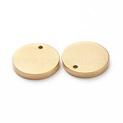 PVD Vacuum Plating 304 Stainless Steel Stamping Blank Tag Charms&nbsp;LS-STAS-G215-11G