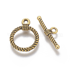 Alloy Toggle Clasps&nbsp;PALLOY-F178-01AG