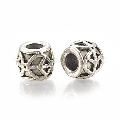 Alloy European Beads&nbsp;MPDL-S066-047