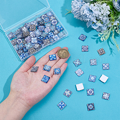 4 Bags Glass Cabochons&nbsp;GGLA-PH0001-75B