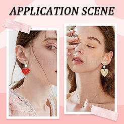 70Pcs Bowknot Alloy Stud Earring Findings&nbsp;FIND-SC0008-03