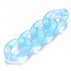 Transparent Acrylic Linking Rings&nbsp;OACR-S036-001B-K04