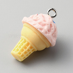 Opaque Resin Imitation Food Pendants&nbsp;LS-RESI-WH0035-44E