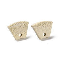 Ash Wood Stud Earring Findings&nbsp;EJEW-N017-011H