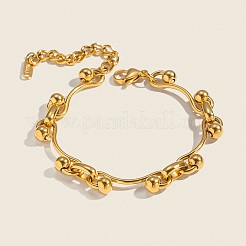 304 Stainless Steel Link Chain Bracelets for Women&nbsp;LK0475-1