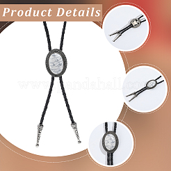 PU Imitation Leather Necklaces&nbsp;NJEW-WH20003-006B