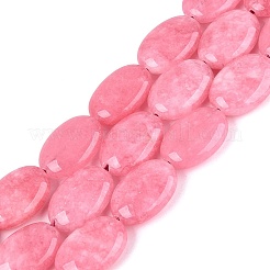 Dyed Natural White Jade Beads Strands&nbsp;G-N370-01A-11