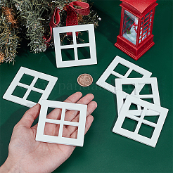 Mini Wood Dollhouse Window Furniture Accessories&nbsp;AJEW-WH0567-99