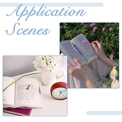 6Pcs Alloy Bookmarks&nbsp;AJEW-FS00002