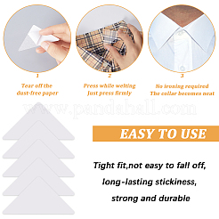 PVC Shirt Collar Shaping Sticker&nbsp;FIND-CP0002-93B