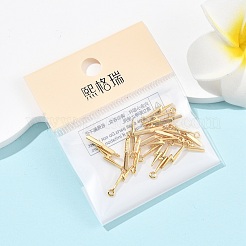 SHEGRACE Brass Lightning Bolt Charms&nbsp;XGR0168G-106G