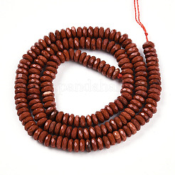 Natural Red Jasper Beads Strands&nbsp;G-T141-62
