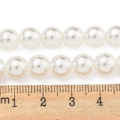 Glass Pearl Beads Strands&nbsp;X-HY-G002-01D-01