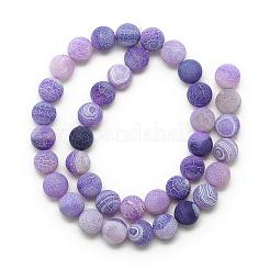 Natural Weathered Agate Bead Strands&nbsp;G-S237-8mm-13