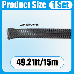 15M Flexible PET Cable Wrap Cord Protector&nbsp;OCOR-CL0001-04E