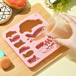 2PCS Transportation Theme Pink Silicone Molds for DIY Craft Cake Cookies Making&nbsp;ST-CJ0007-54