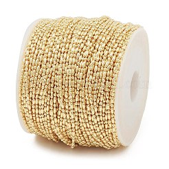 Brass Column & Round Ball Chains&nbsp;CHC-M025-58G