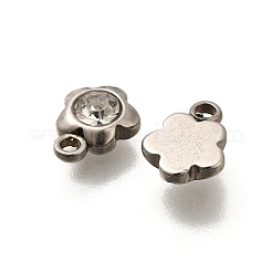 201 Stainless Steel Charms&nbsp;STAS-F311-06P-01