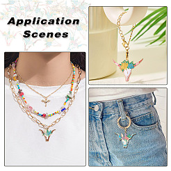 24Pcs 6 Styles Alloy Enamel Pendants&nbsp;ENAM-TA0002-51