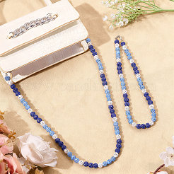 Handmade Polymer Clay Rhinestone Bead Chains for Jeans Pants&nbsp;HJEW-JOY00001