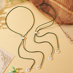 2Pcs Polyester Earphone Cord Straps&nbsp;HJEW-TAC0166