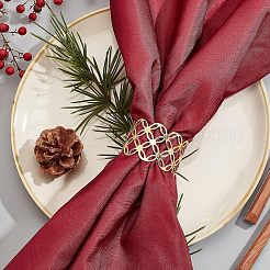 Iron Hollow Napkin Rings&nbsp;AJEW-WH0258-031