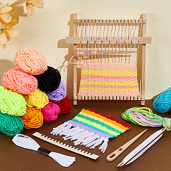 DIY Mini Wooden Detachable Loom Machine&nbsp;DIY-NB0013-99