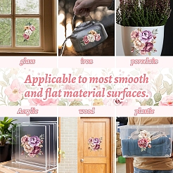 3 Sheets 3 Styles PVC Waterproof Decorative Stickers&nbsp;DIY-WH0404-092